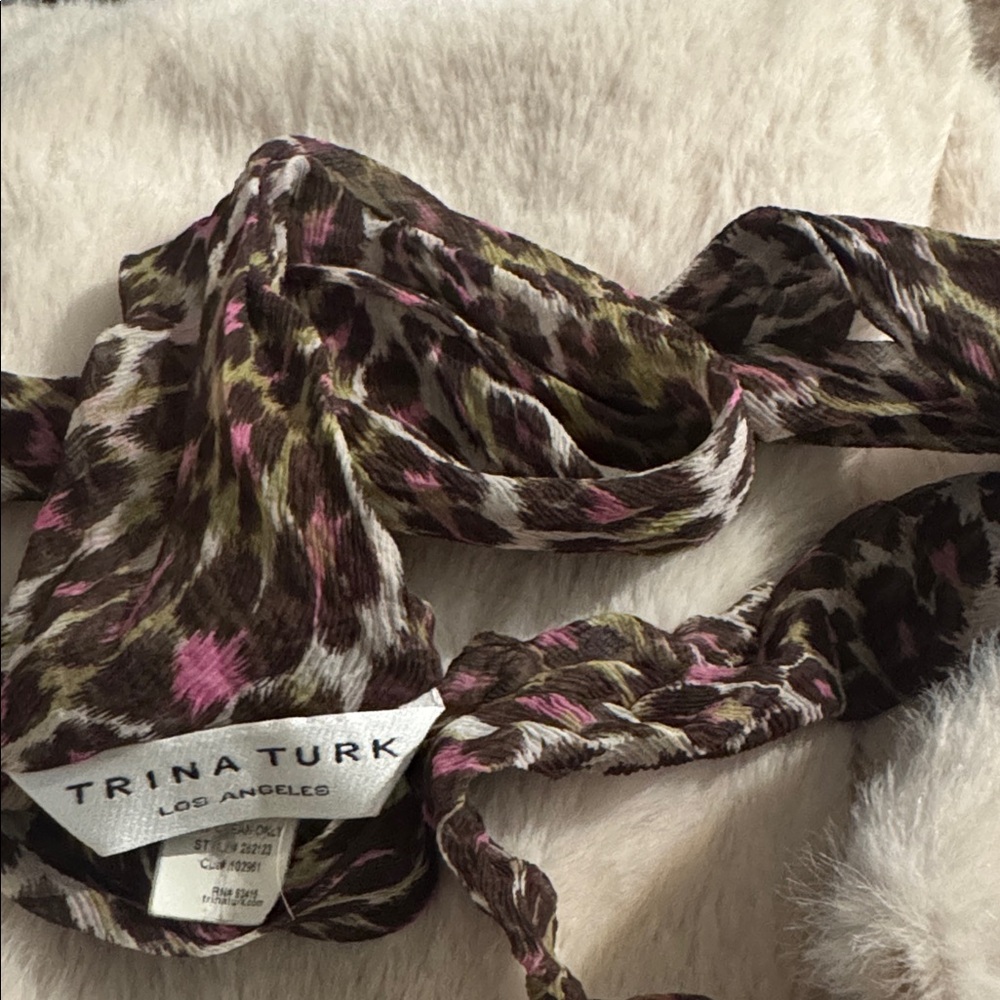 Trina Turk Silk Neck Scarf - NWT